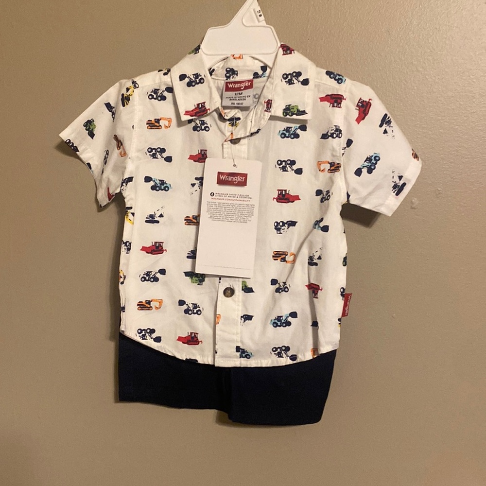 Wrangler button up set